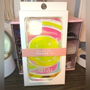 New in box colorful Nirvana iPhone 11 case